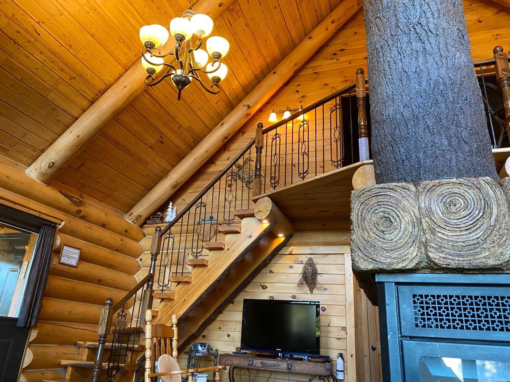 Вилла Le Chalet Bois Rond Relax Saint-Tite-des-Caps Экстерьер фото