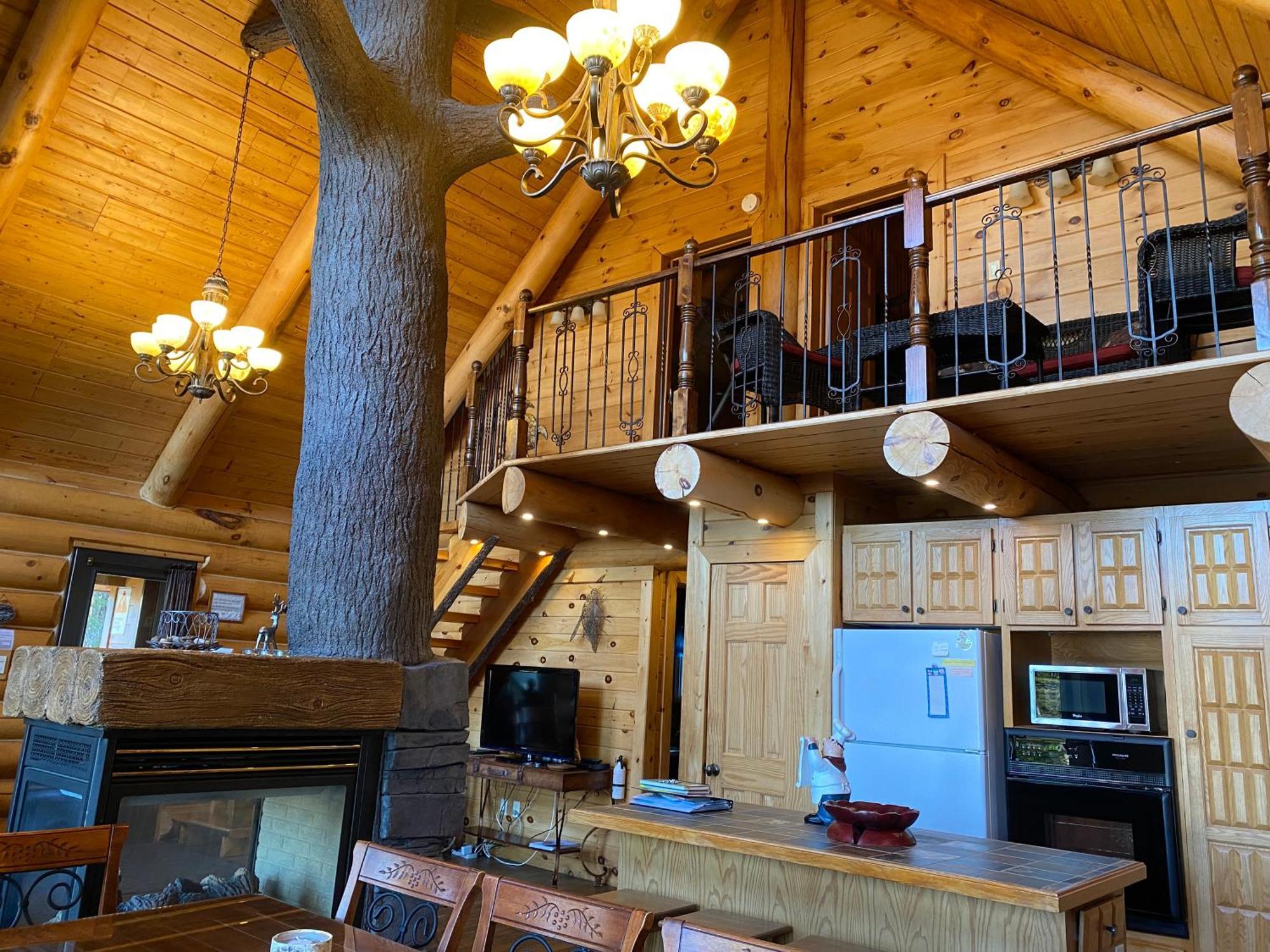 Вилла Le Chalet Bois Rond Relax Saint-Tite-des-Caps Экстерьер фото